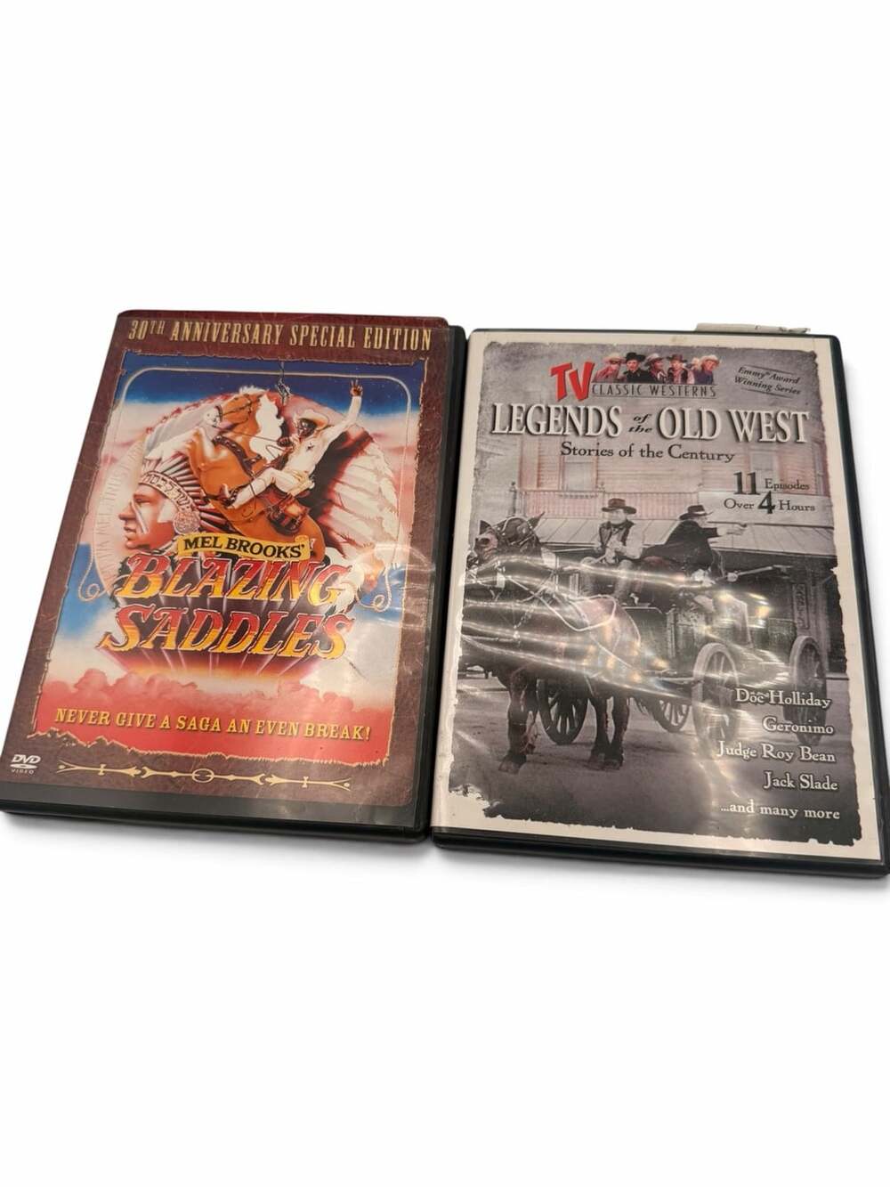 Blazing Saddles 30th Anniversary & Echo Bridge Legends of the Old West DVDs